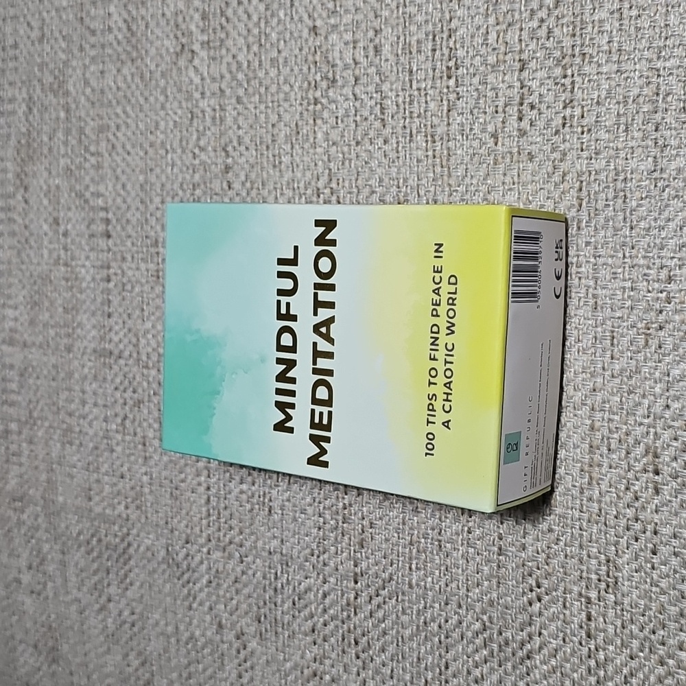 Mindful Meditation Cards 100 Tips To Find Peace In A Chaotic World